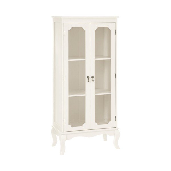 Vitrină albă 58x131x32 cm Marcella – Premier Housewares