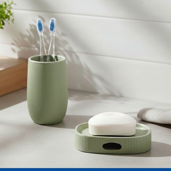 Săpunieră verde din ceramică Fablo – Wenko-image-1