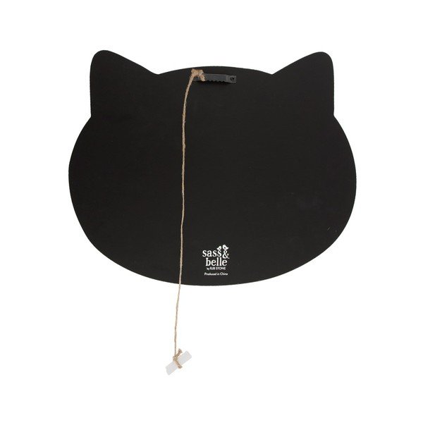 Tablă de scris cu cretă Sass & Belle Black Cat-image-1