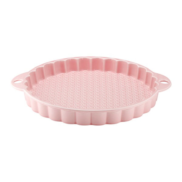 Formă din porțelan pentru plăcintă Ladelle Bake, roz