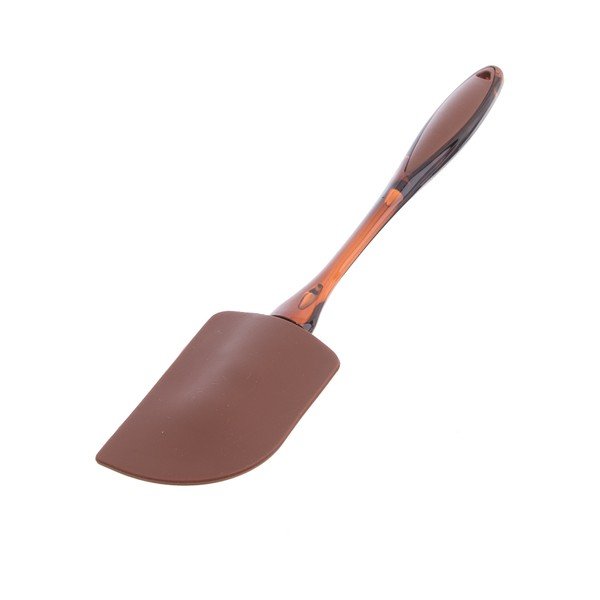 Spatulă din silicon pentru prăjituri Orion Baker, 29,5 cm, maro