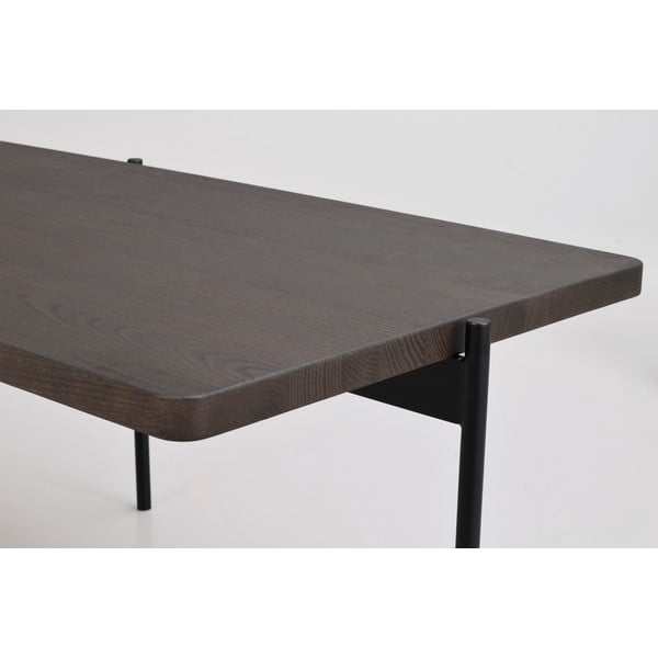 Măsuță de cafea din lemn de frasin Rowico Shelton, 95 x 50 cm, maro-image-1