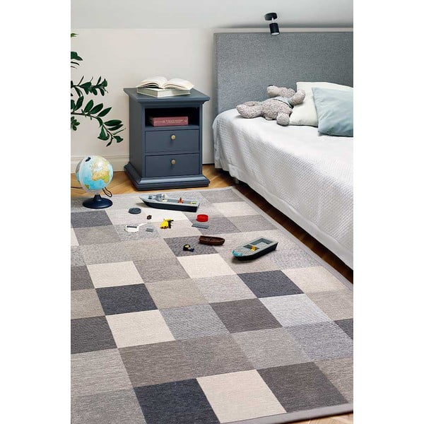 Covor pentru copii maro/bej 200x140 cm Laeva - Narma-image-3