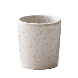 Suport din gresie pentru ou Bitz Basics Matte Cream, crem