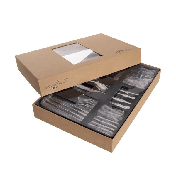 Tacâmuri argintii din oțel inoxidabil 24 buc. Mirror – Orion-image-4