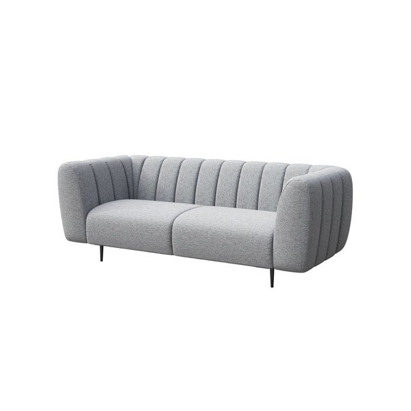 Canapea gri deschis 210 cm Shel – Ghado-image-2