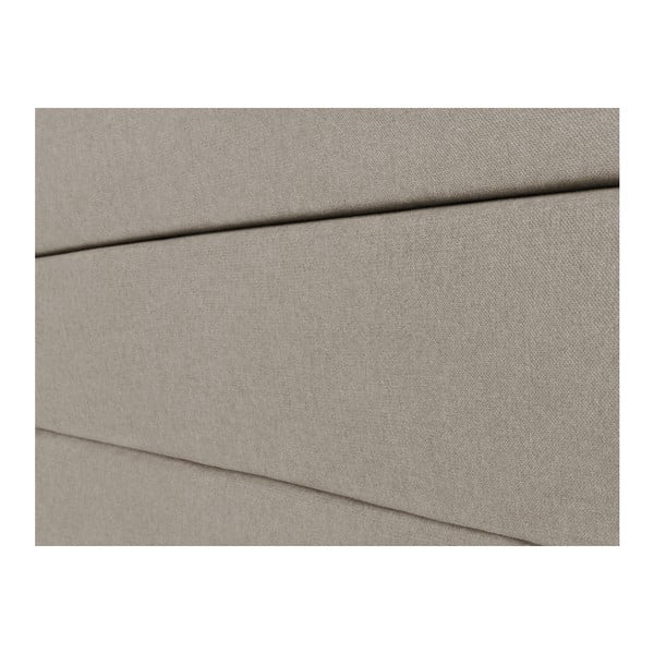 Tăblie de pat Mazzini Sofas Pesaro, 180 x 120 cm, crem-image-3