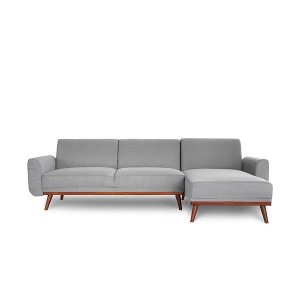 Colțar extensibil și variabil Debut Vera, gri închis-image-2