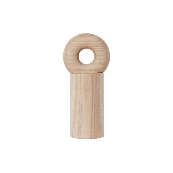 Recipient pentru sare și piper în culoare naturală din lemn Hoop – OYOY Living Design