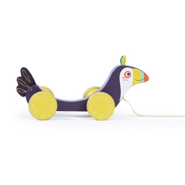 Jucărie de tracțiune Toucan - Moulin Roty-image-3
