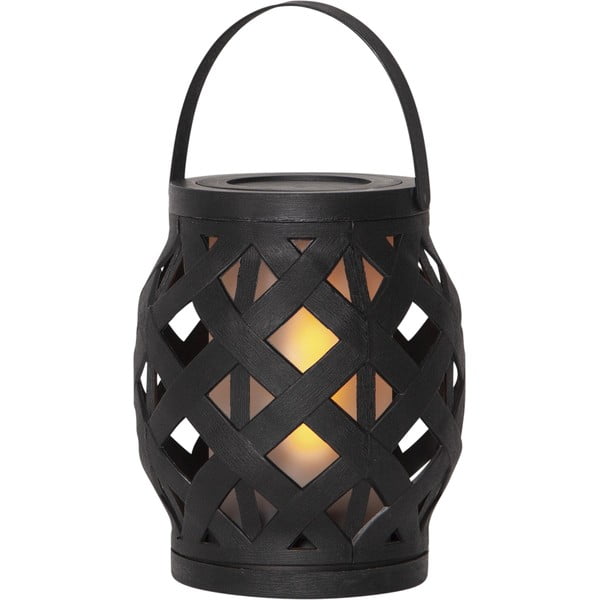 Felinar Star Trading Flame Lantern, înălțime 16 cm, negru