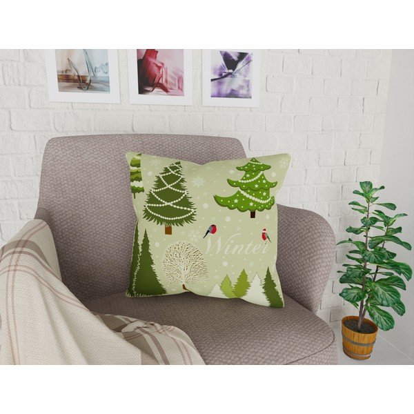 Față de pernă Vitaus Christmas Period Cute Pattern II, 43 x 43 cm-image-1