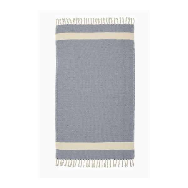 Prosop hammam Diamonds Blue, 100x180 cm-image-1