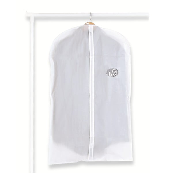 Set 2 huse pentru costume JOCCA Suit Cover, 96 X 60 cm, alb