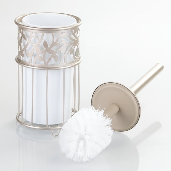 Suport metalic pentru hârtie igienică iDesign Vine, înălțime 41 cm-image-2