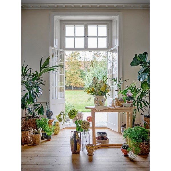 Vază crem din teracotă (înălțime 22 cm) Avie – Bloomingville-image-1