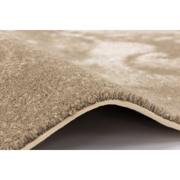 Covor bej din lână 200x300 cm Damask – Agnella-image-2