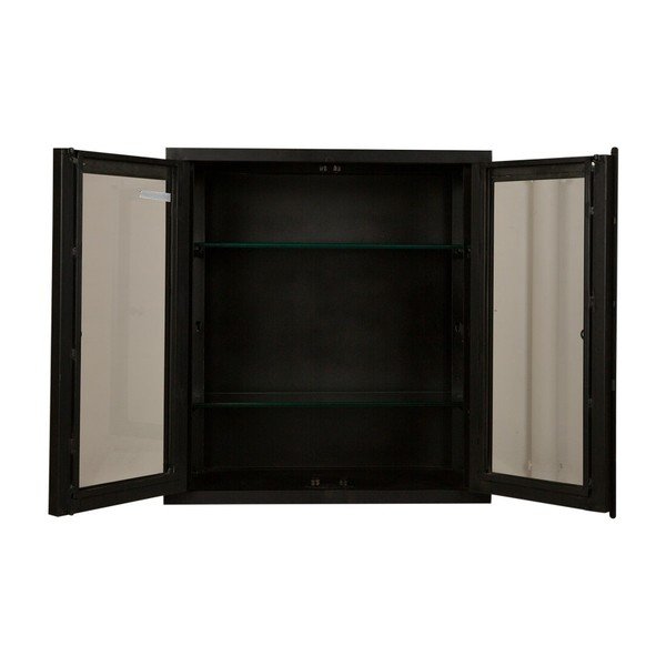 Dulap metalic de perete Canett Nino, negru-image-1