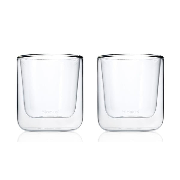 Pahare 2 buc. duble (2 straturi) 200 ml Nero – Blomus