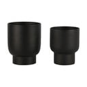 Ghivece decorative 2 buc. din metal ø 16 cm Fulda – House Nordic