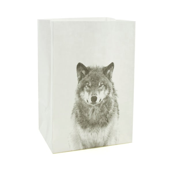 Set 2 ambalaje de hârtie pentru lumânare Novoform Wolf