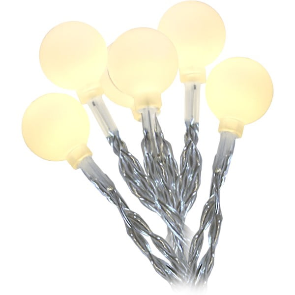 Șirag luminos solar LED Star Trading Balls, 20 becuri, lungime 4,75 m-image-4