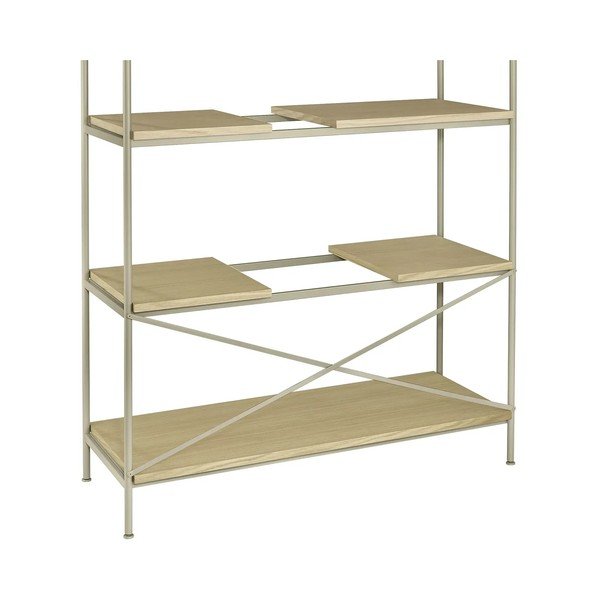 Etajeră în culoare naturală cu aspect de lemn de stejar 105x170x40 cm Sukoya – Blomus-image-3