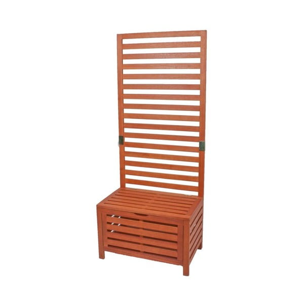 Bancă de grădină maro din lemn masiv Concord – Garden Pleasure