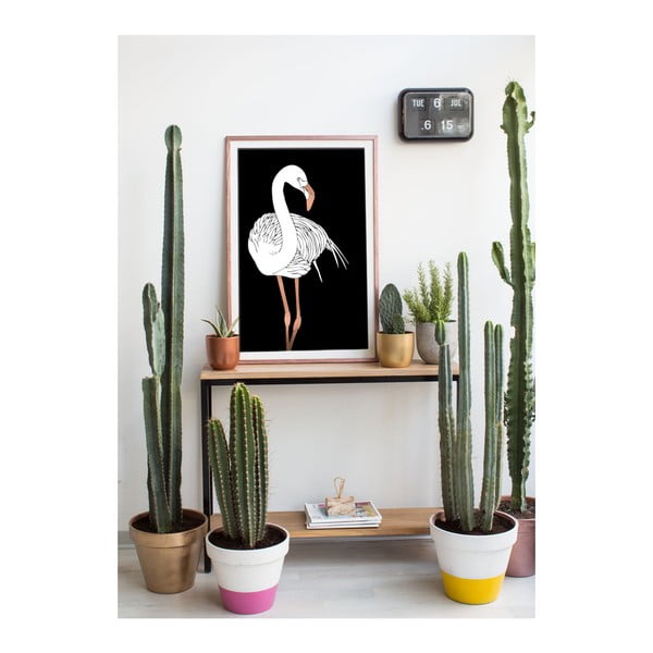 Tablou Really Nice Things Flamingo, 40 x 60 cm-image-1