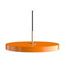 Lustră portocalie LED cu abajur din metal ø 43 cm Asteria Medium – UMAGE