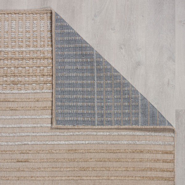 Covor bej lavabil din janilie 200x320 cm Elton – Flair Rugs-image-3