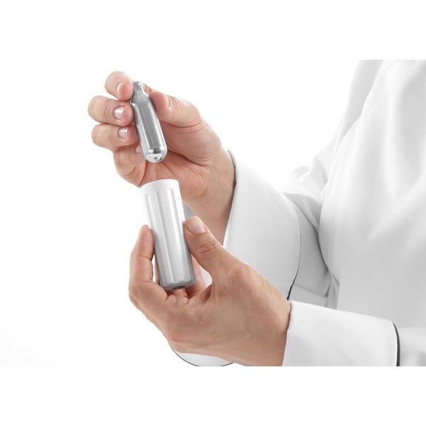 Sticlă din aluminiu pentru frișcă Hendi Kitchen Line, 500 ml, negru-image-2