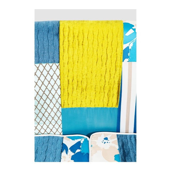 Canapea cu 2 locuri Kare Design Patchwork Stripes-image-3