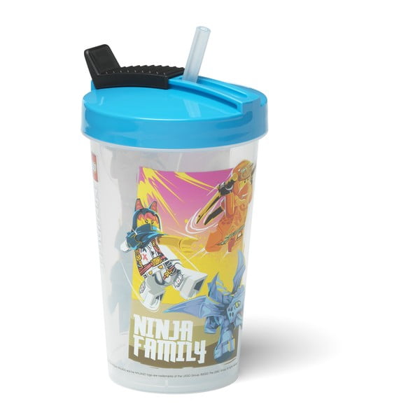 Sticlă pentru copii albastră 500 ml Ninjago – LEGO®