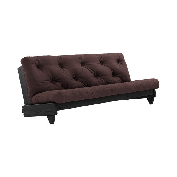 Canapea variabilă KARUP Design Fresh Black/Mocca închis-image-1