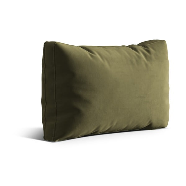 Pernă pentru canapea verde cu tapițerie din catifea Kemi – Cosmopolitan Design-image-1