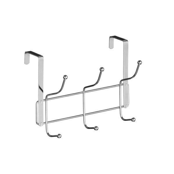 Cuier de ușă argintiu din metal 11 cm Chrome – Premier Housewares