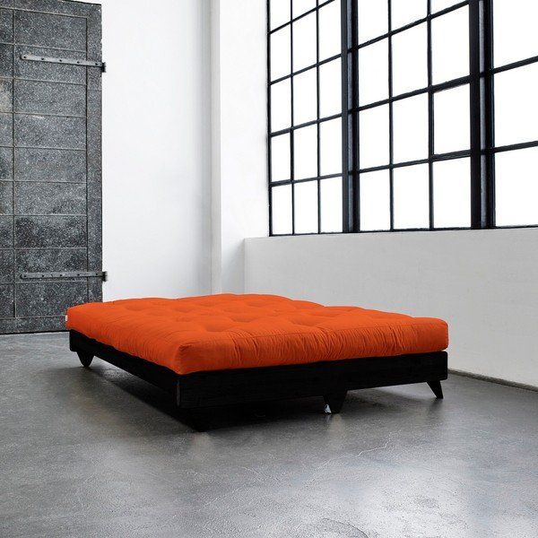 Canapea extensibilă Karup Fresh Wenge/Orange-image-2