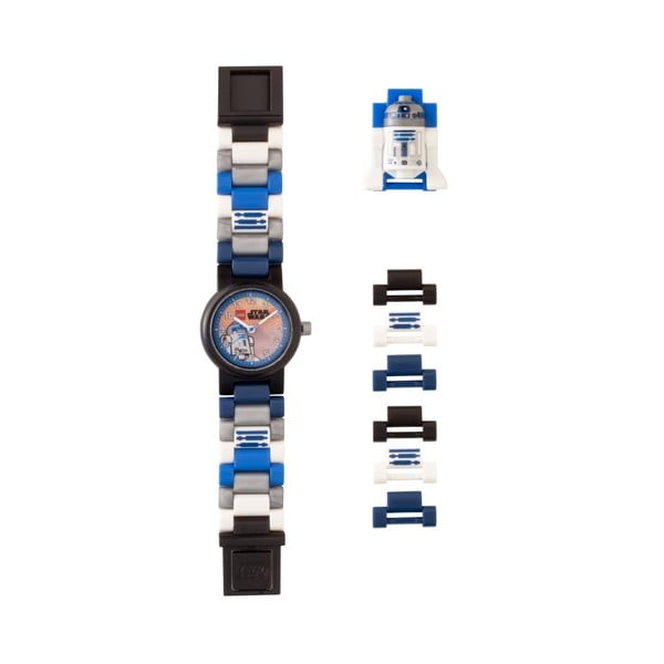Ceas pentru copii cu figurină LEGO® Star Wars R2D2