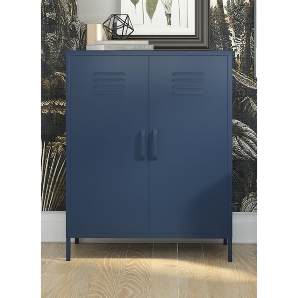 Dulap metalic albastru 80x102 cm Bradford - Queer Eye-image-1