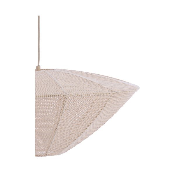 Lustră crem cu abajur textil Satilla – Light & Living-image-4