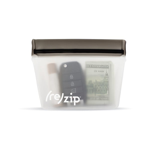 Set de 3 pungi pentru alimente (re)zip Essential, gri-image-3