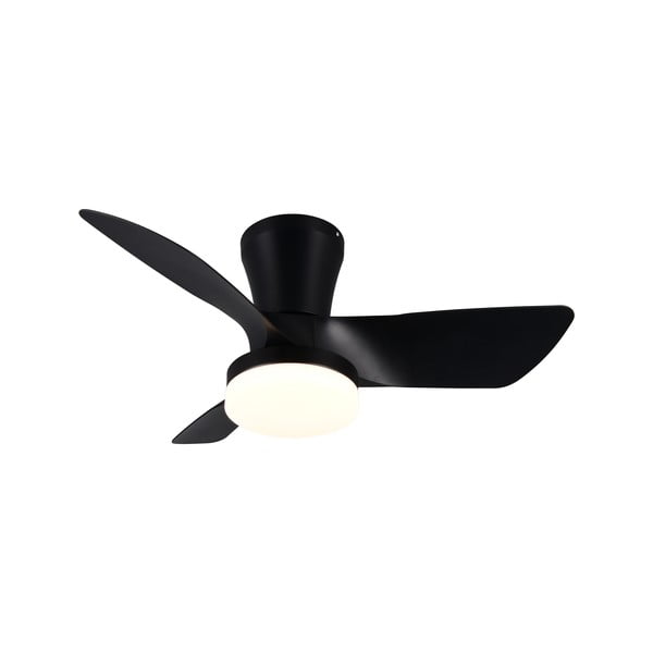 Plafonieră neagră LED Randers – Trio-image-2