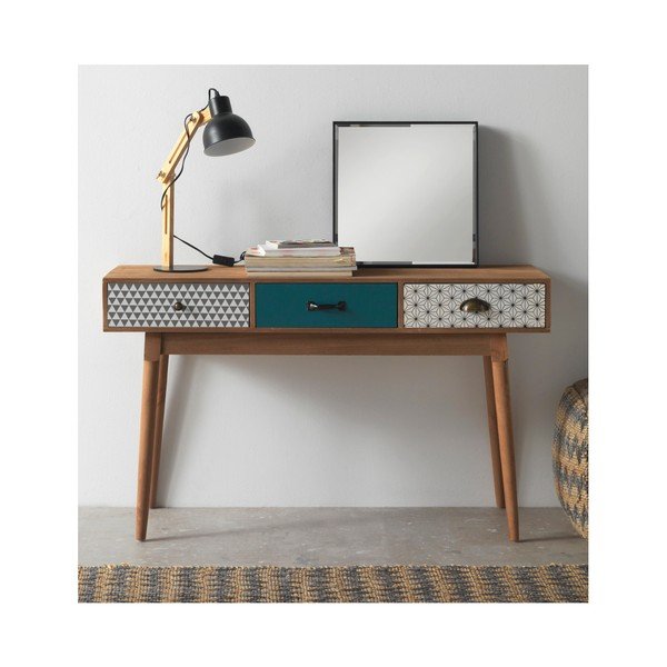 Veioză Geese Wooden, negru-image-2