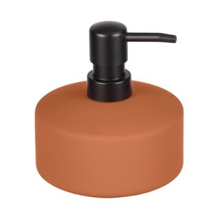 Dozator din ceramică pentru săpun lichid Wenko Avellino, portocaliu
