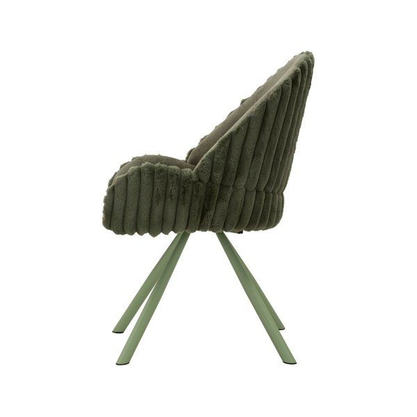 Set de scaune de sufragerie verde cu cotiere 2 buc. tapițat Stockholm – Mauro Ferretti-image-4