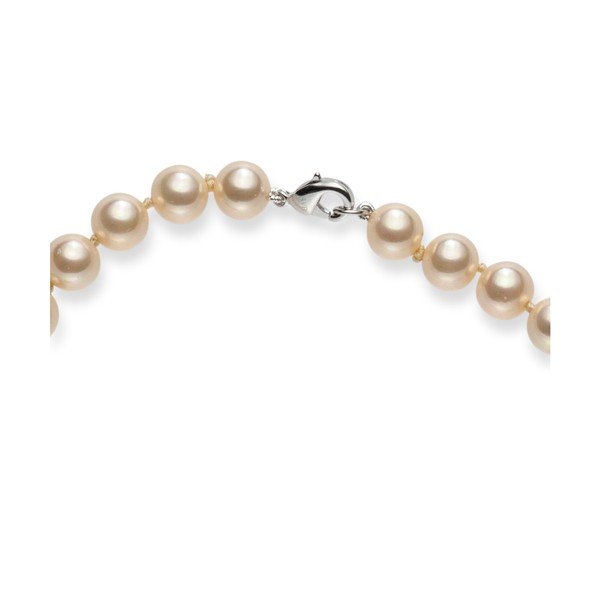 Colier cu perle galben deschis Pearls Of London Mystic, lungime 50 cm-image-2