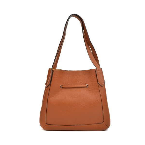 Geantă Tote din piele Roberta M Anete, maro-image-3