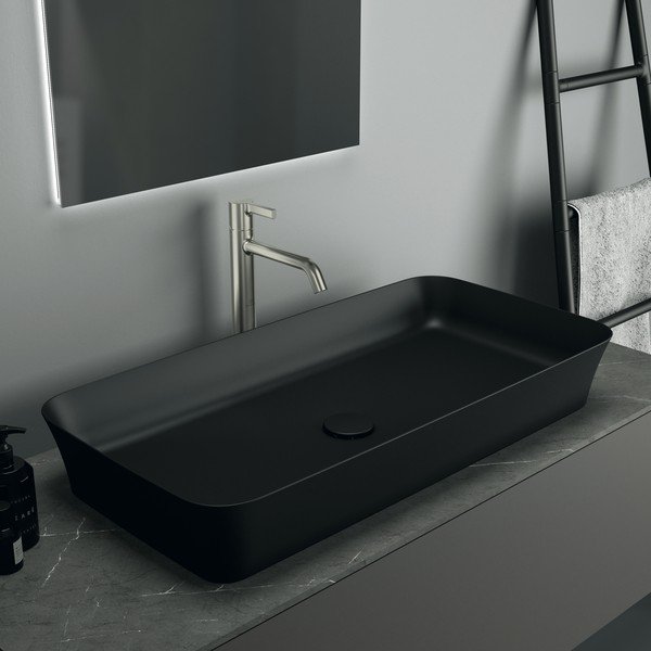 Ventil pentru chiuvetă negru mat ø 7 cm Ipalyss – Ideal Standard-image-1
