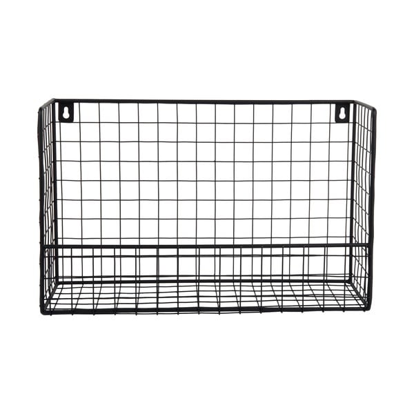 Raft negru din oțel 40 cm Reja – PT LIVING